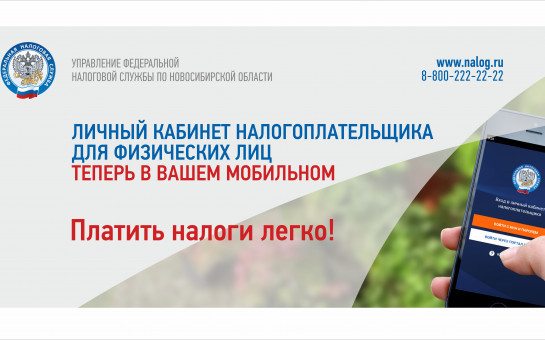 Личный кабинет налогоплательщика теперь в вашем мобильном